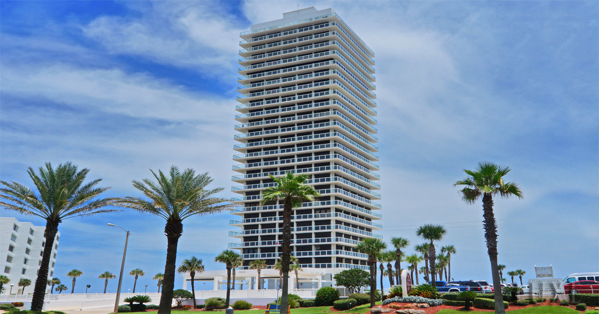 Aliki Tower Daytona Beach Condos For Sale - 3000 North Atlantic Ave - The LUXE Group 386.299.4043